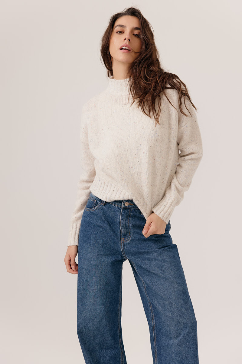 JERSEY ANNEDORE COLOR CREMA 1